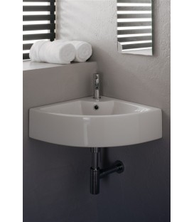 Square lavabo d'angle