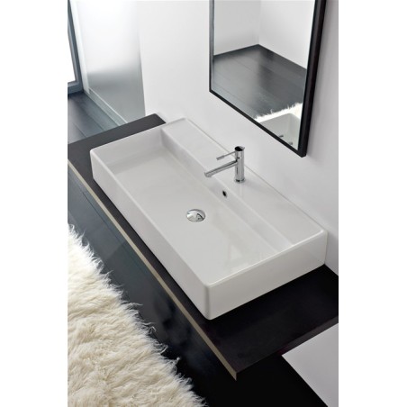 Teorema vasque/lavabo à poser et suspendu 100R