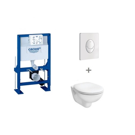 Pack WC suspendu hauteur réduite