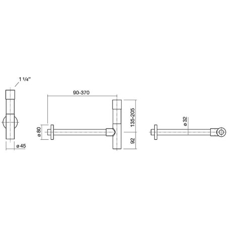 Siphon Alape chromé