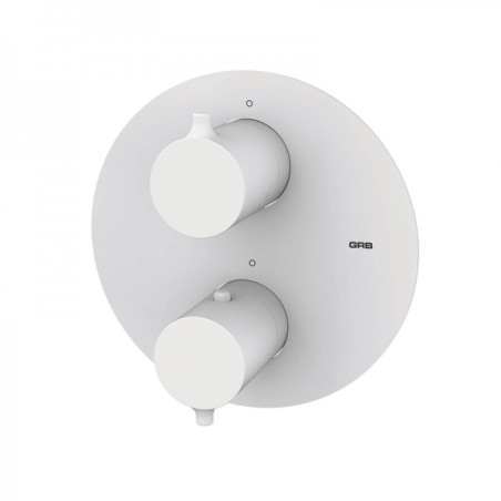 THERMOSTATIQUE À ENCASTRER TIME BLANC