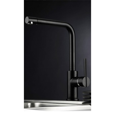 Mitigeur evier eternal noir integral bec FORMA