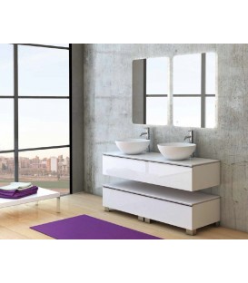 Meuble Suspendu Salle de Bain Ikaro 140