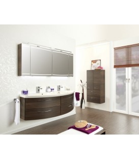 Meuble Suspendu Salle de Bain Double Vasque Cassca 153
