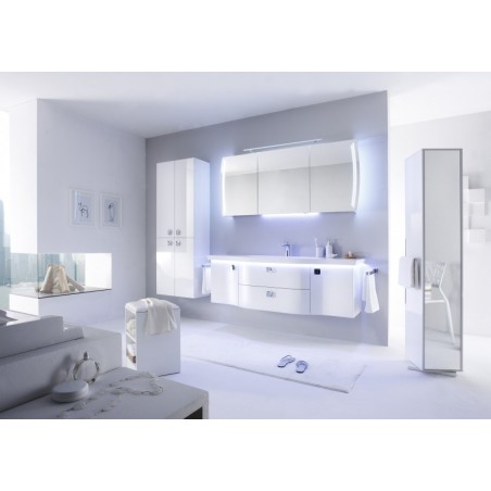 Meuble Suspendu Salle de Bain Contea 164