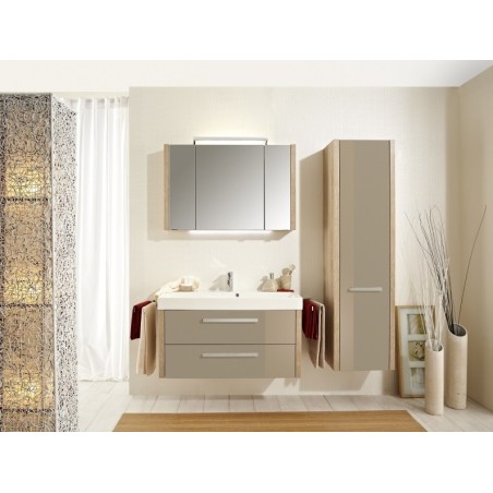 Meuble Suspendu Salle de Bain Lardo 100