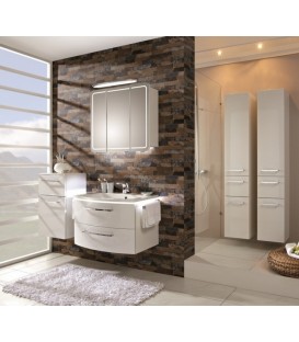 Meuble Suspendu Salle de Bain Lunic 80