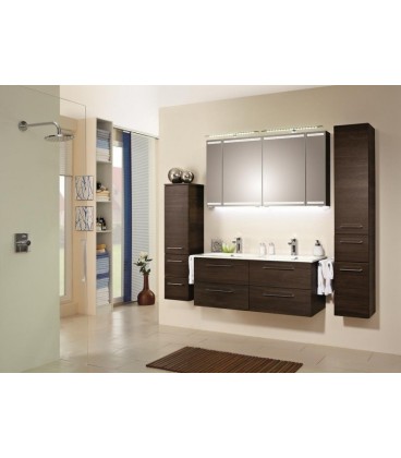 Meuble Suspendu Salle de Bain Sonic Double Vasque 121 Meuble Suspendu Salle de Bain Sonic Double Vasque 121