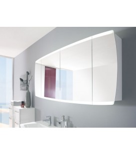 Meuble Suspendu Salle de Bain Tiva Double Vasque 150