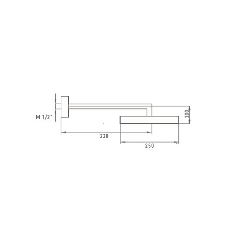 Douche de tete Plot et bras minimal