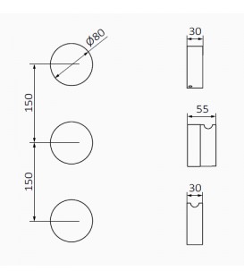 Thermostatique 2 voies vertical