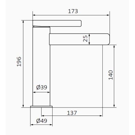 Mitigeur Lavabo XL AXIS