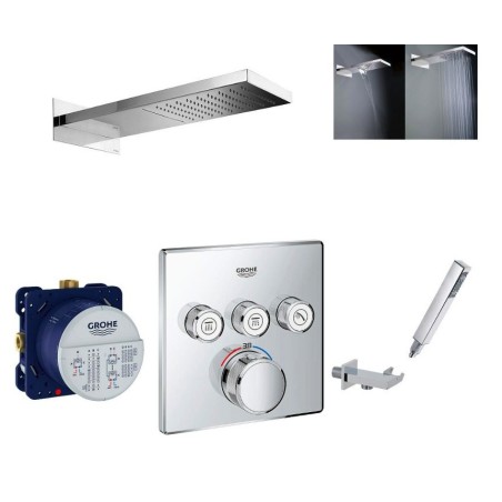 Kit douche encastree SmartControl Grohe