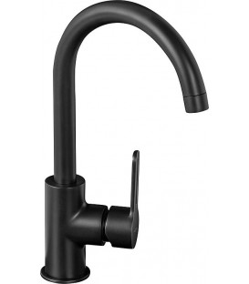 Mitigeur de vasque Enzan Nero noir mat
