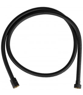Flexible de douche Enzan Nero Longueur: 1500mm noir mat