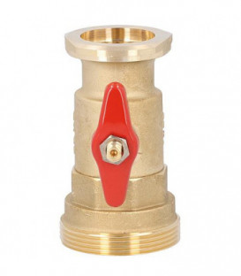 Bride Robinet spherique Easyflow pour circuit de chauffage DN32  avec DN50 male bride