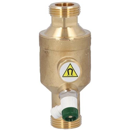 Separateur de magnetite Easyflow p circuit de chauffage Easyflow DN20 DN25 male L 130mm