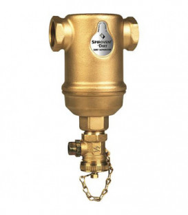 Désemboueur Spirotrap horizontal raccord femelle DN20  boitier laiton