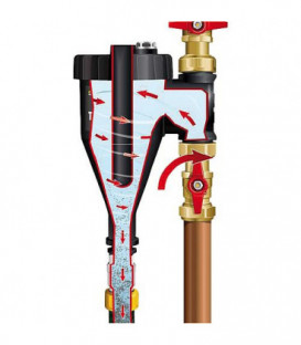Total Filter TF1 22 mm raccords à presser filtre hydrozykon magnétique