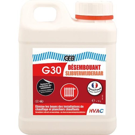 Désembouant GEB G30 Bidon 10 litres