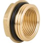 Pièce de réduction avec filetage mâle-femelle filetage mâle 3/4" filetage femelle 1/2" laiton poli Pièce de réduction avec filetage mâle-femelle filetage mâle 3/4" filetage femelle 1/2" laiton poli
