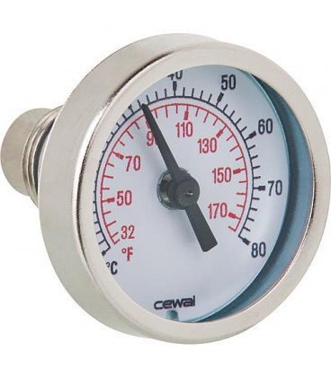 Thermomètre avec doigt de gant 1/2 Thermomètre avec doigt de gant 1/2