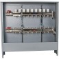 WS-VA 2/V Coffre de distribution encastre lxHxp 532x665x130 galvanisee