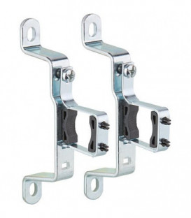Kit de support mural 1 pièce avec insert accoustique entraxe mural pour nourrice 3/4" sachet de 2 pièces