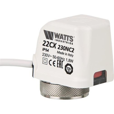 Servomoteur electrothermique 24V M30 1,5 pour type de vannes Heimeier