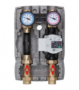 Kit circuit de chauffage Easyflow DN25 1"non-melange compteur thermique Wilo Para 25/6