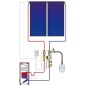 Thermosiphon avec isolation branchement cuivre diamètre 22 mm