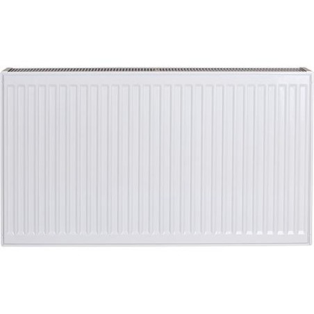 Radiateur PROFILE avec 6 raccords 1/2" - 21/400/2000 couleur RAL 9016