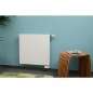 Radiateur PLAN avec 6 raccords en 1/2" - 22/600/400 couleur RAL 9016