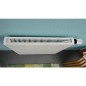 Radiateur plan raccord central 6 x 1/2" 21/600/1800 couleur RAL 9016
