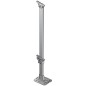 Standfix Tube Standfix 35x10 mm revêtement blanc longueur 960 mm