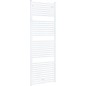 Seche-serviette Cool 860/550 alu - RAL 9010 borne centrale