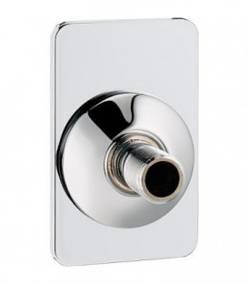 RFix radiateur s-serviette avec 1 raccord M/F 3/4" x 1/2" pour PER a glisser diam. 16 mm/chrome