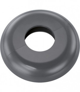 Rosace double - type Mailand gris signalisation B - similaire RAL 7043-21,7 mm