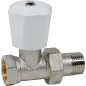 Robinet de radiateur simple équerre femelle, 1/2"