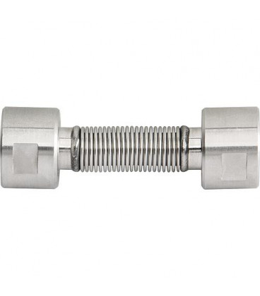 Flexibles canneles inox extensible DN15 (1/2") femelle x femelle