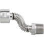 Flexibles canneles inox extensible DN15 (1/2") femelle x femelle