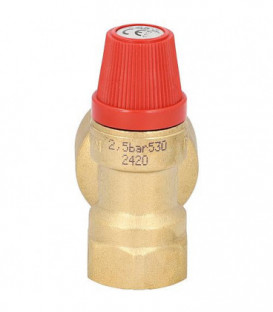Soupape de securite a membrane type 530 entree 1" sortie 1 1/4", 2,5bar"