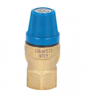 Soupape de securite a membrane Type531 entree 3/4" sortie 1", 10 bar"