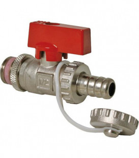 Robinet à boisseau sphérique KFE avec levier, R1/2" nickele modèle lourd