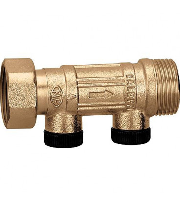 Clapet anti-retour 3/4" controlable boitier en laiton, écrou chapeau, raccords à filetage male *BG*