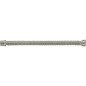 flexible ondule en acier 1/2" extensible de 200 mm a 410 mm 1/2" fil male x 1/2" ecrou chapeau"