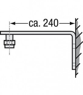 Support mural pour vase d expansion jusqu'a 40 litres solaire/sanitaire