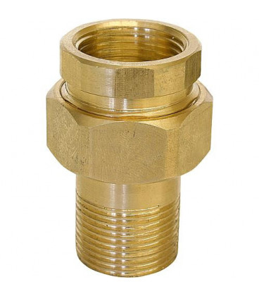 Vis d'obturation DN20 (raccord 3/4") AGxIG pour vase d'expansion