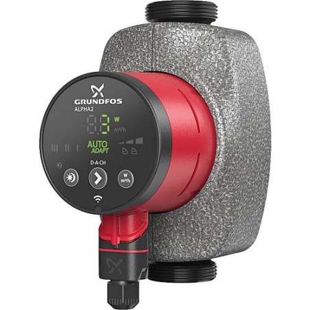 Circulateur chauff. Alpha 2 25-80 ,DN25(1"), PN10, 230V, Longueur de montage 180mm