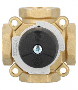 Mélangeur 4 voies Easyflow Mix 450 DN 25(1"), femelle, KV13, laiton